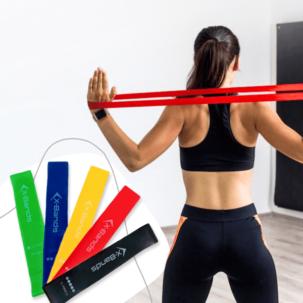 Mini Bandas de resistencia XBands: bandas universales de fitness