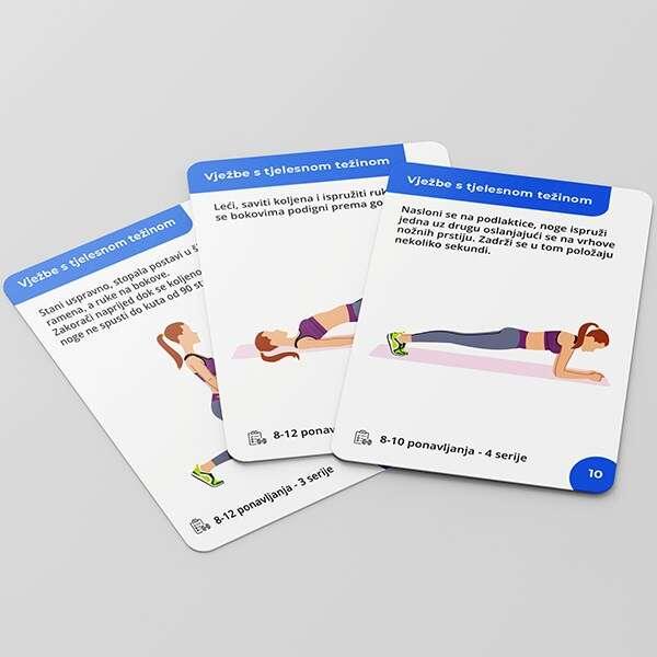 Cartas de Exercício Full Body