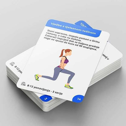 Cartas de Exercício Full Body