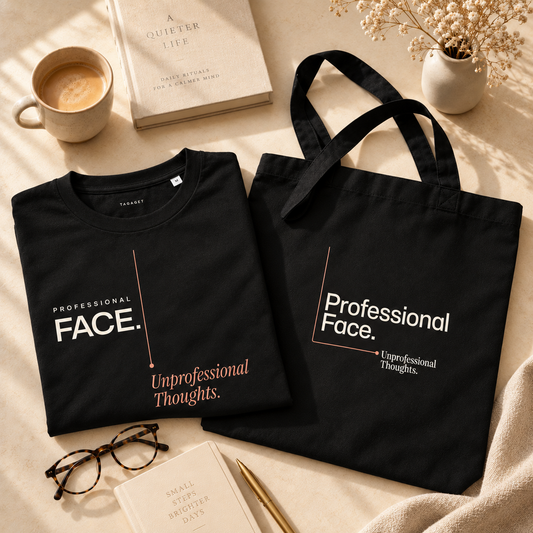 Care Duo Professional Face Unprofessional Thoughts em contexto lifestyle