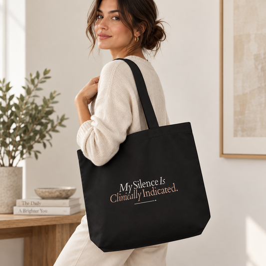 Care Duo – T-shirt & Tote Bag Algodão Orgânico | My Silence