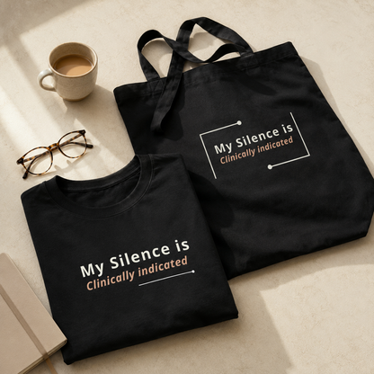 Care Duo – T-shirt & Tote Bag Algodão Orgânico | My Silence