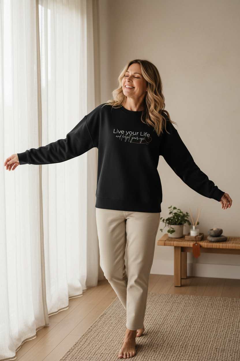 Sweatshirt Feminina Live Your Life