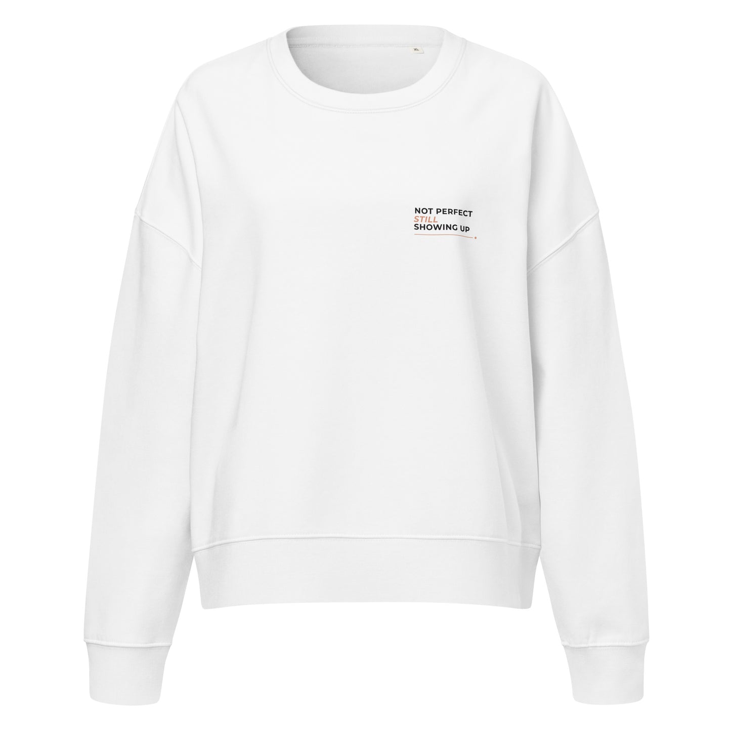 sweatshirt_branca_not_perfect_frente